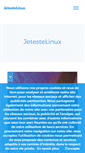 Mobile Screenshot of jetestelinux.com